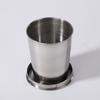 Portable Camping Mug Stainless Steel Water Drinking Cup Sturdy Outdoor Telescopic Cup  Hiking
