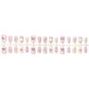Sweet Pink Press-On Nails - Creamy 3D Art for Cute, Fresh Style