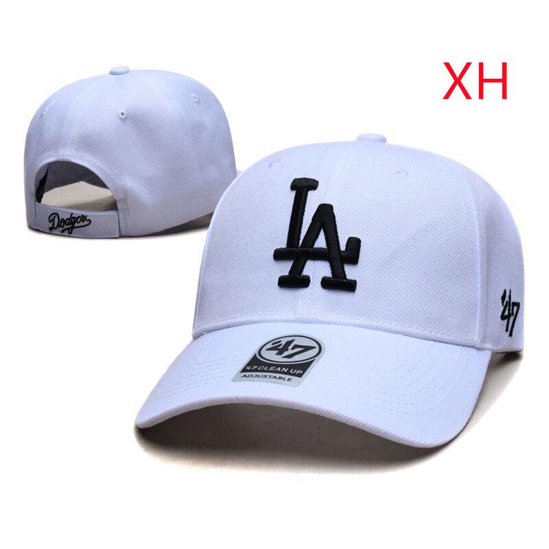 Berretto da baseball unisex 47Brand NY/LA ricamato con visiera rigida - Multicolore