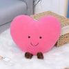 Rotes Liebesherz Plüschtier Stofftier Fliegenflügel Plüschspielzeug Plüsch Rosa Herz Büro Deko Kissen für Mädchen Nickerchen Schlafkissen für Sie Geschenk