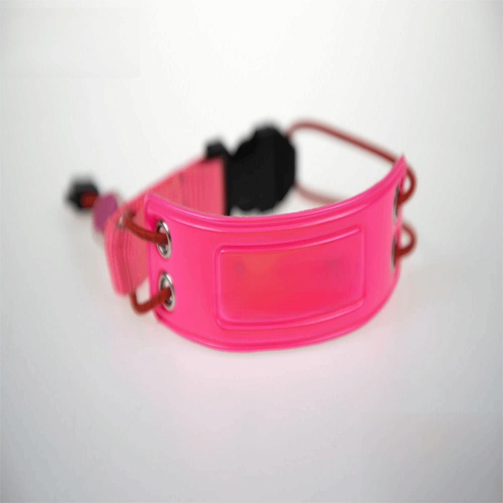 

2Pcs Sport Tape Safety Band Adjustable Reflective Strips Reflective Armband Outdoor Hiking рожевий