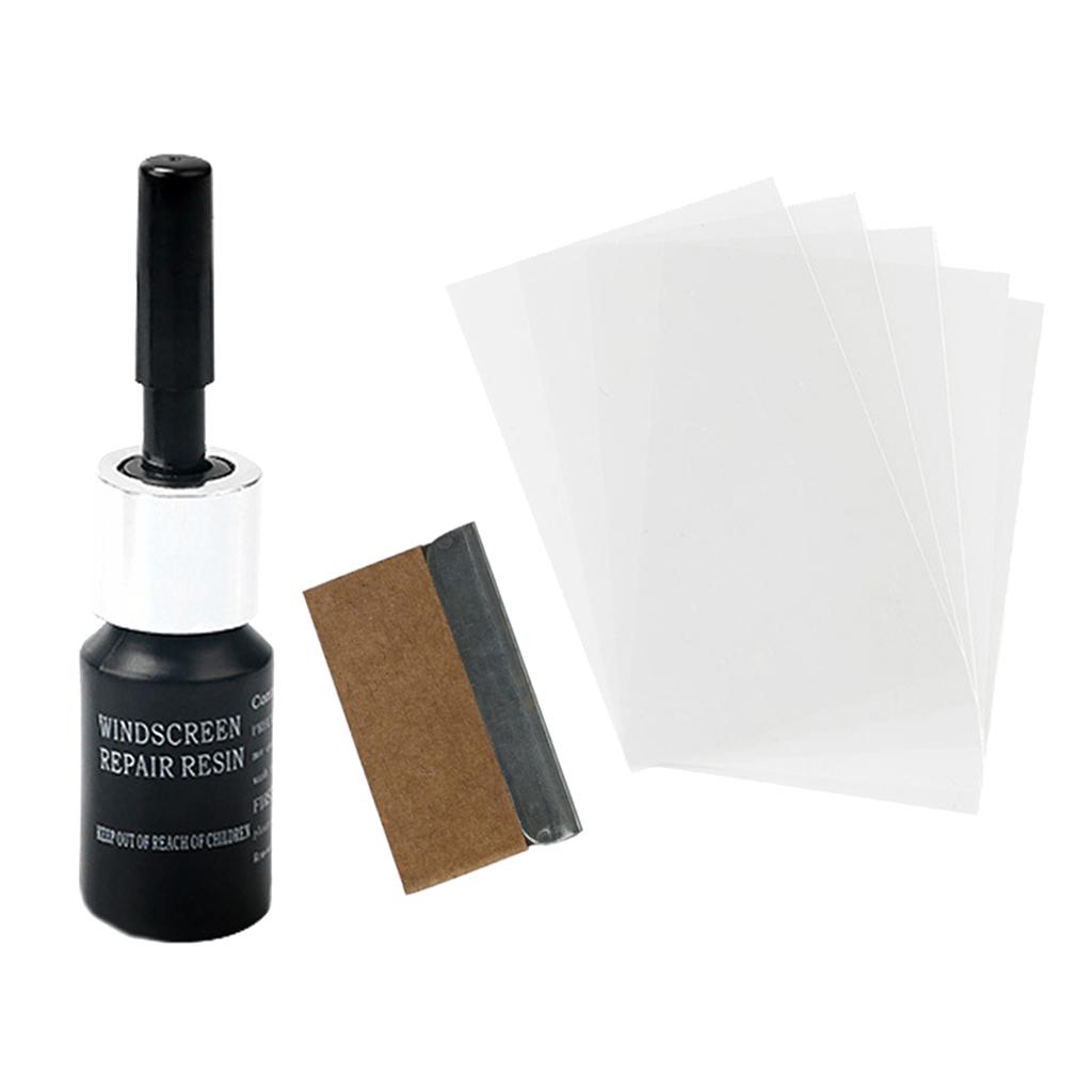 Cracked Glass Repair Kit Tools DIY Car Windscreen Glass Repair Fluid Chips Cracks Scratch Repair Restore Auto Window Repair