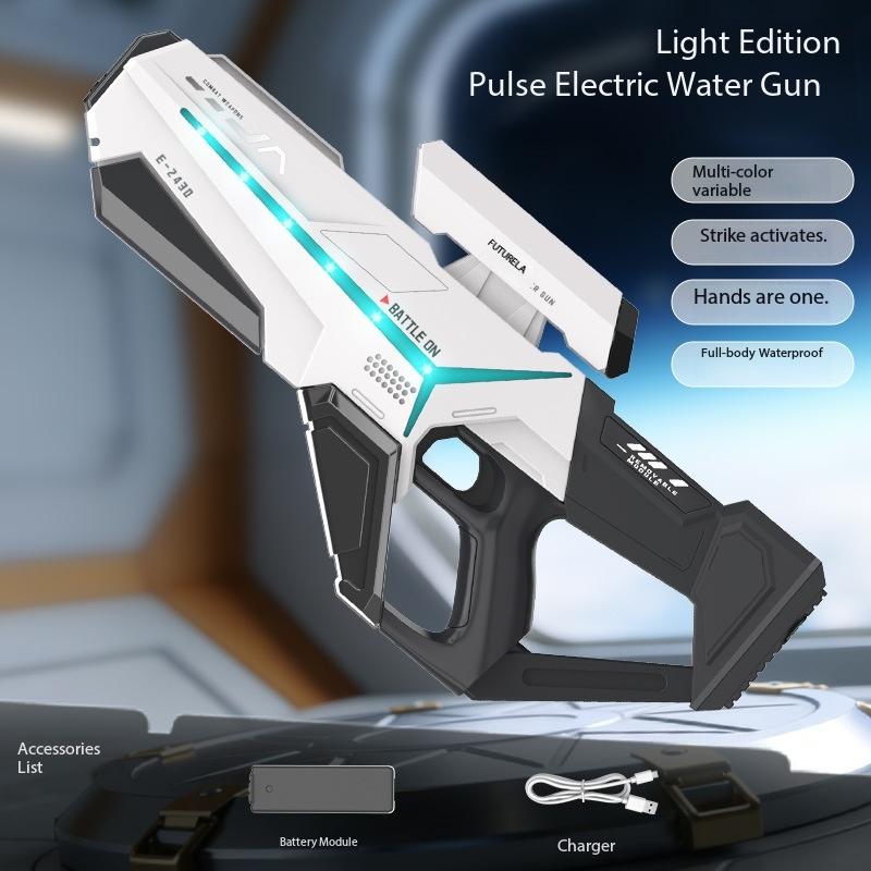 Brand-Spanking-New First-Class Electric Superior-Grade Led Water Gun Premium-Quality Automatic Superior-Grade Water Suctionarge-Capacity