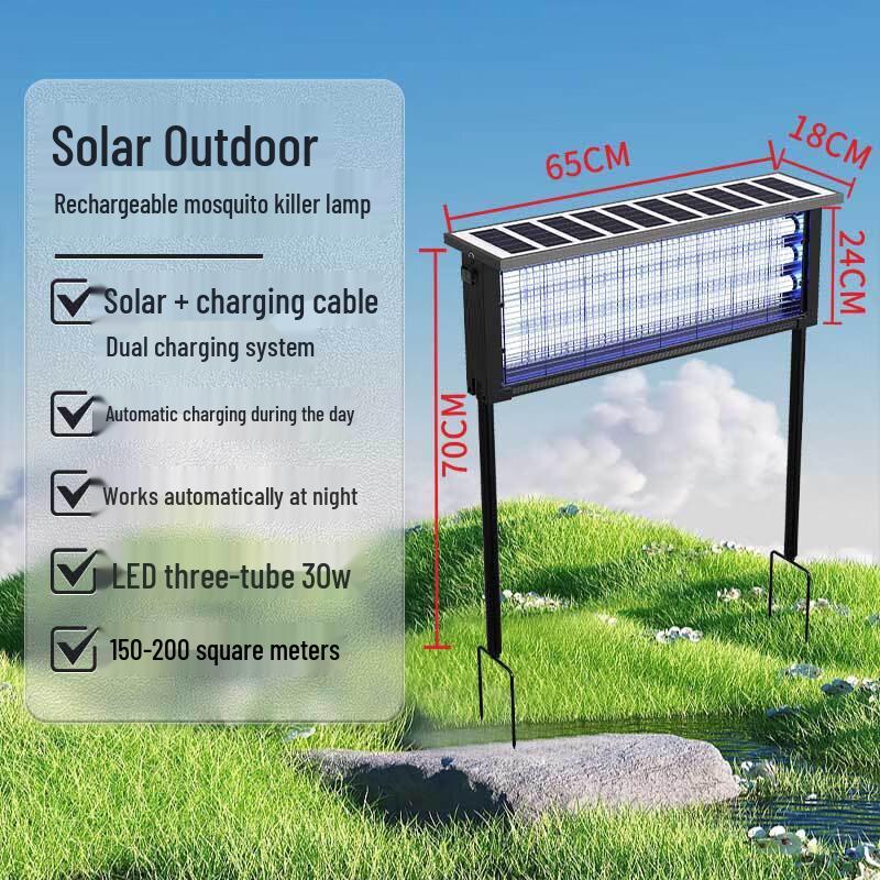 XPES Solar Outdoor Mosquito Killer Lamp