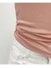 Korean Sweet & Spicy Lace Large Neckline Slim T-Shirt – Women's Summer 2024 Collection