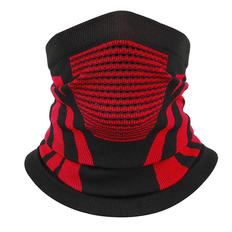 Winter Warm Cycling Neck Gaiter Windproof Neck Cover Facemask for Skiing Cycling