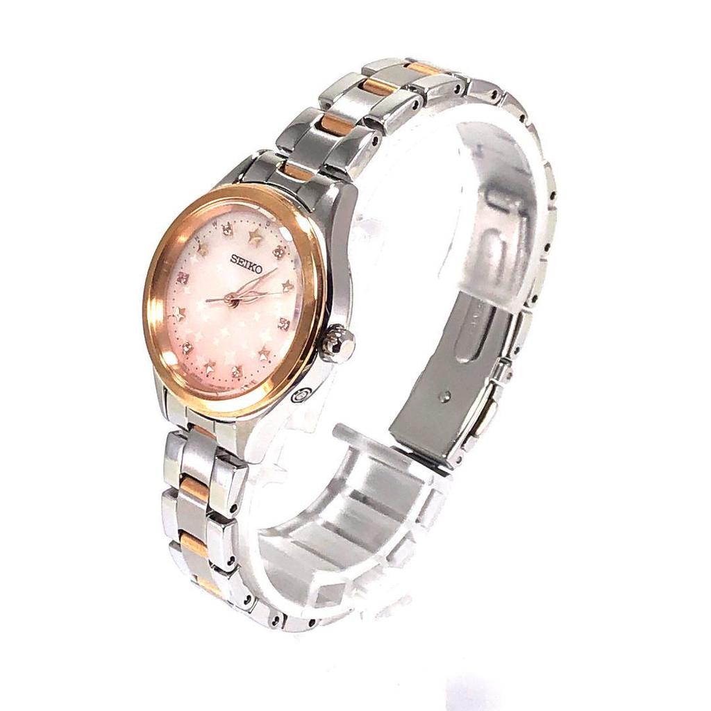 [USED] Seiko with Box / SE Star Index / Solar Radio Wave