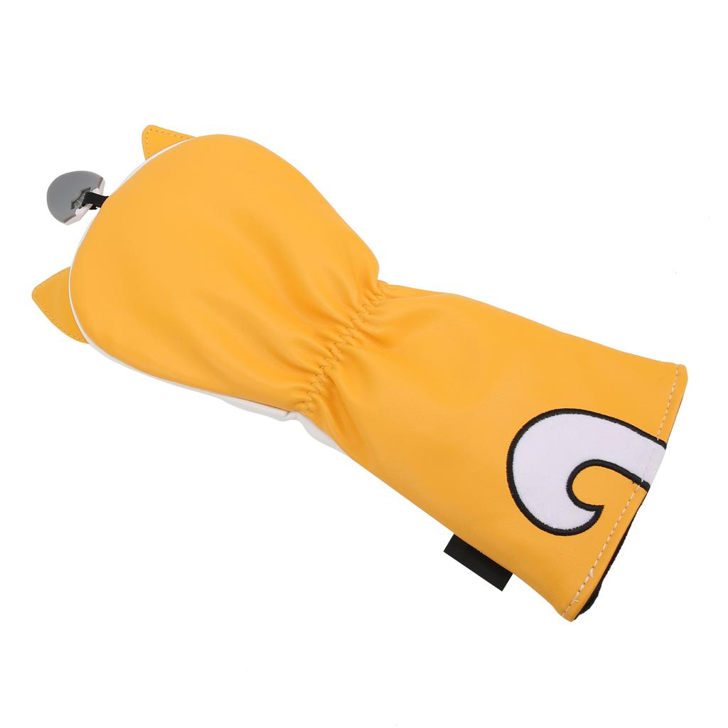 Golf Club Head Cover Cute Animal Shape Wood Protective Headcover with Number Tag No.5