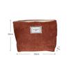 Female Travel Makeup Bag Women Wash Toiletries Storage Bags Pouch New Cosmetic Organizer Bag Girl Corduroy