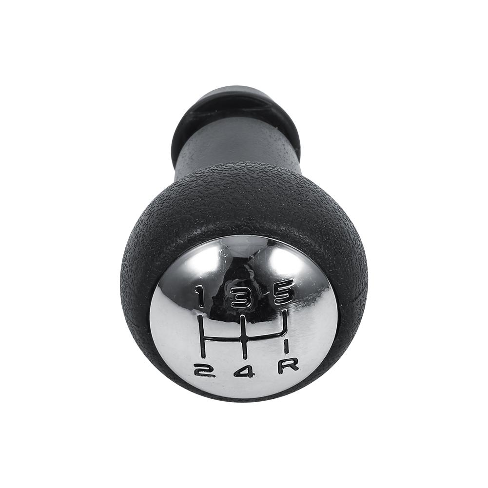 Universal Black Car 5 Speed Gear Stick Shift Knob Manual For Peugeot 307