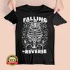 Sällsynt Falling In Reverse Musikband Kortärmad Svart Alla Storlekar T-shirt DTA1623 Unisex T-shirt