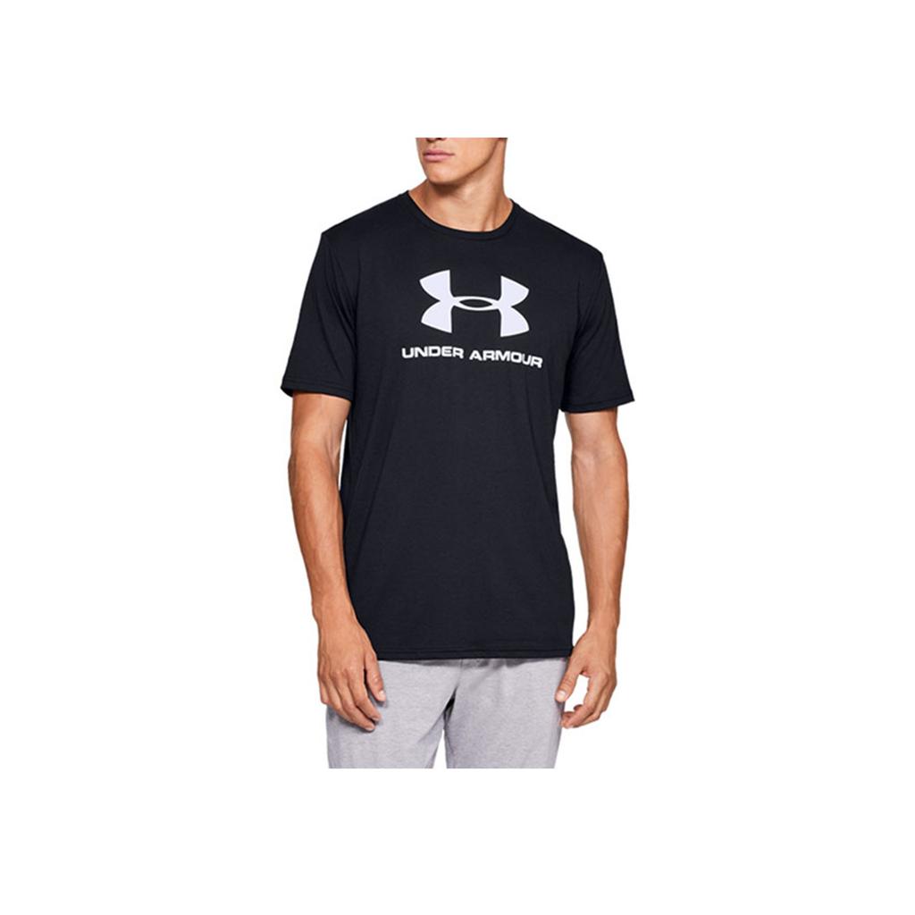 Under Armour Sportstyle Training Short-sleeve T-shirt Men Tops Black 1329590-001