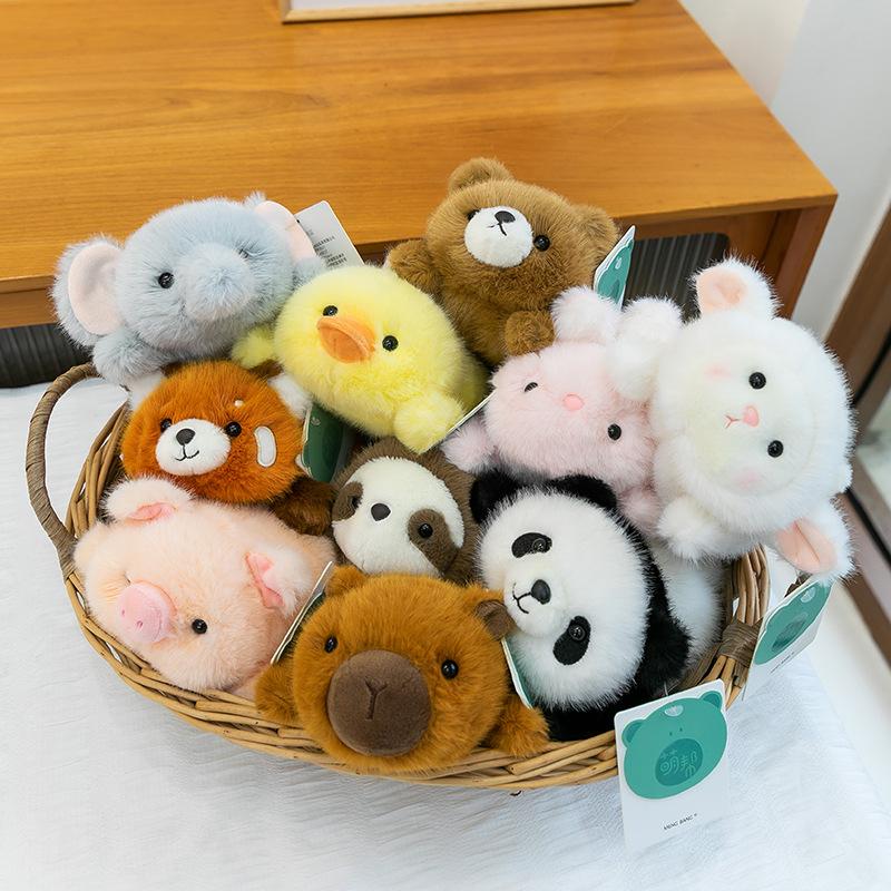 Dumpling Fragrance Palm Treasure Plush Toy Fat Bulging Panda Capybara Doll Children's Gift