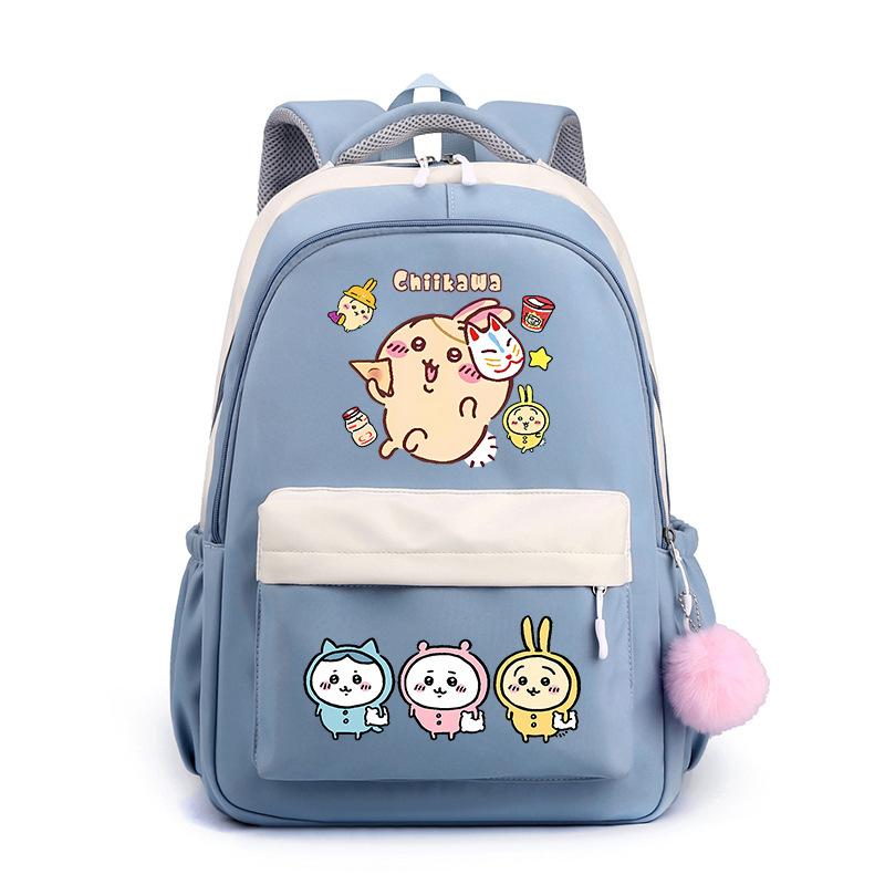 Chiikawa Cute Expression Bag Schoolbag Junior High School Student Backpack Men and Women Lightweight New Backpack