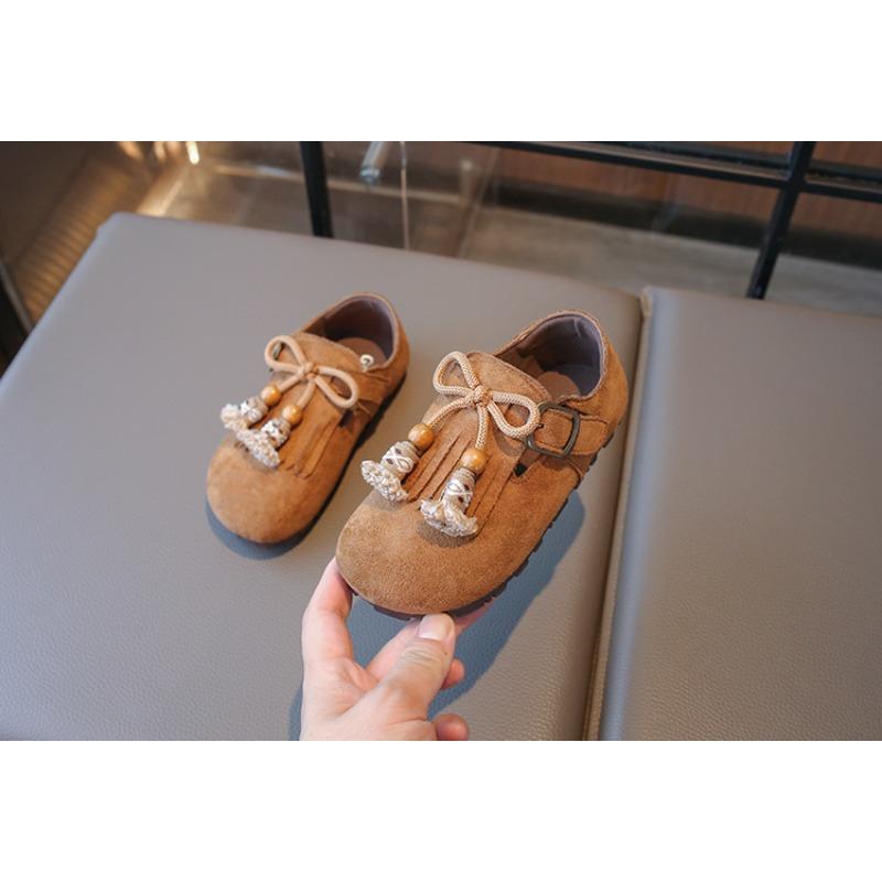 Girls' Fringe Casual Shoes | Versatile Children's Footwear for Toddlers Casual Kids Shoes Elegant Girls Shoes