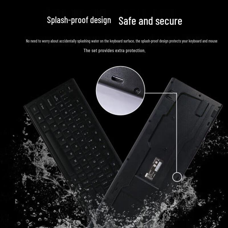Lenovo KN200 Wireless Keyboard and Mouse Combo