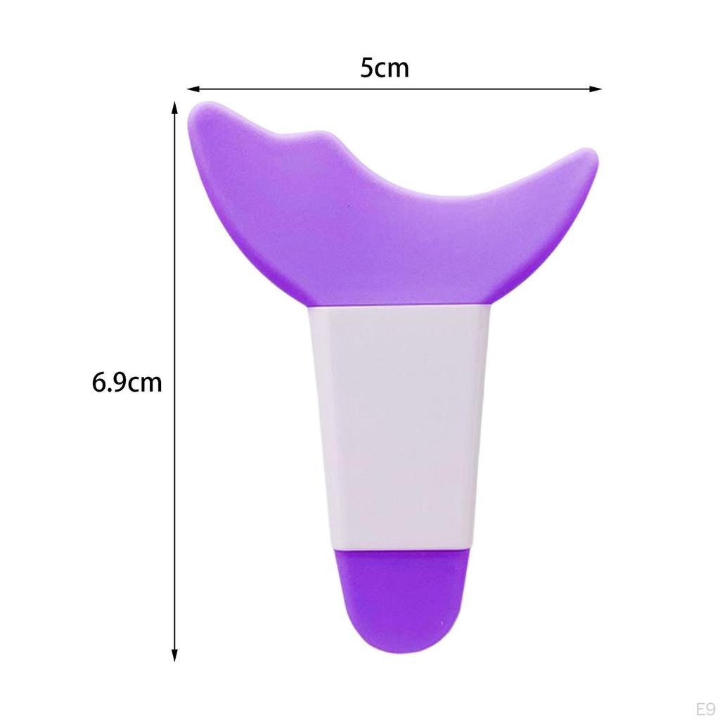 Stencils Silicone Stencil for Beginners Makeup Tool Lipstick Assistant Plate