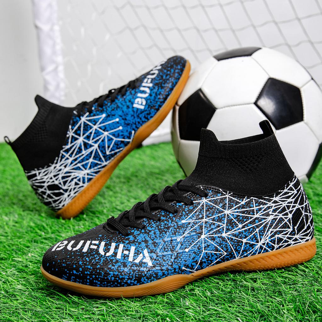 Football Shoes Adult Football Shoes Male and Female Students Flat-bottomed Game Indoor and Outdoor Sports TF Training Shoes Manufacturer