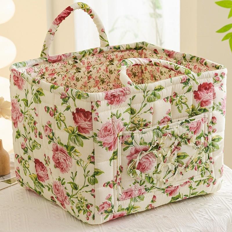 Portable Cotton Underwear Organizer Bag Multi Use Foldable Desktop Storage For Women Bedroom