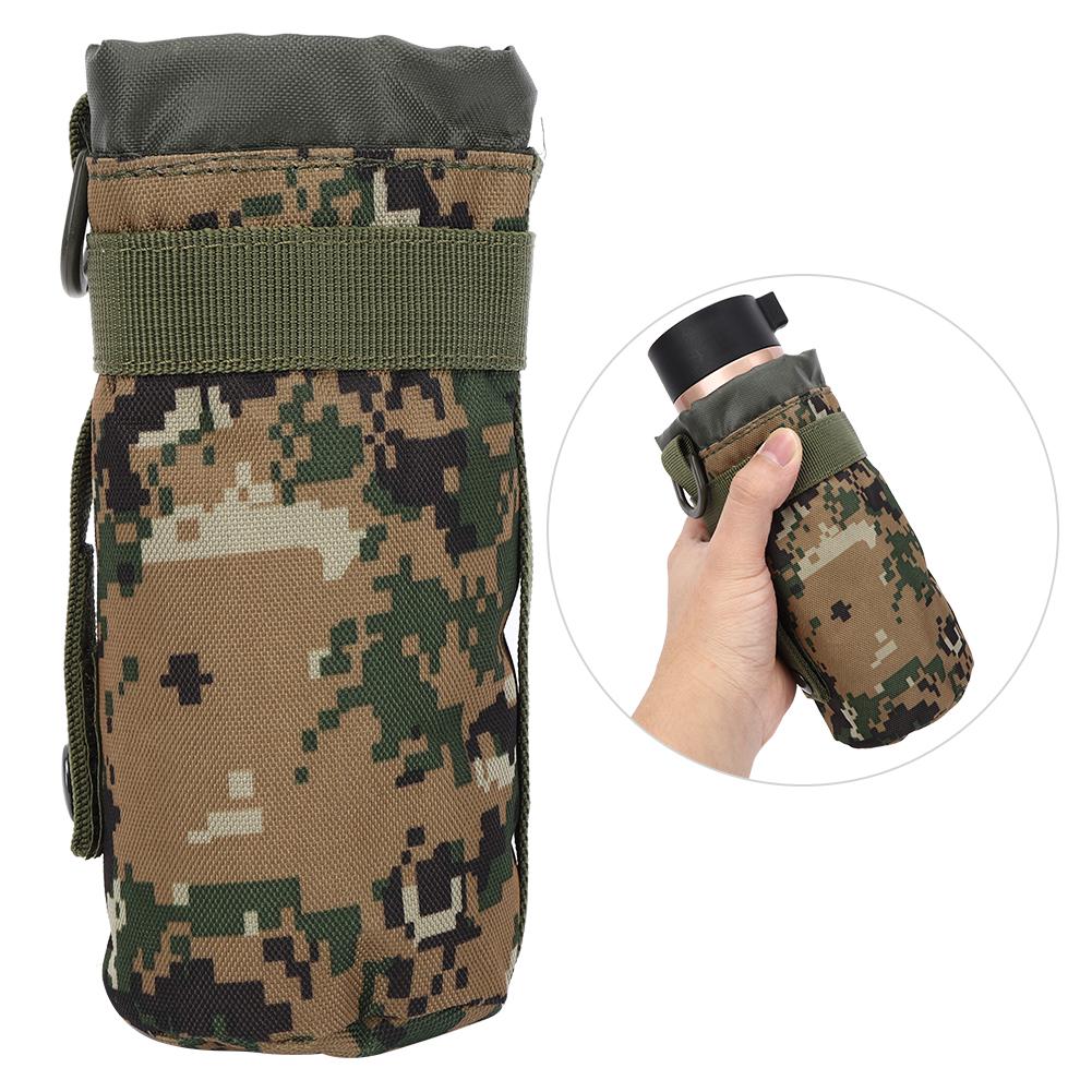 Outdoor Multifunction Nylon Tactics Sport Water Bottle Bag Hanging Package for Cycling