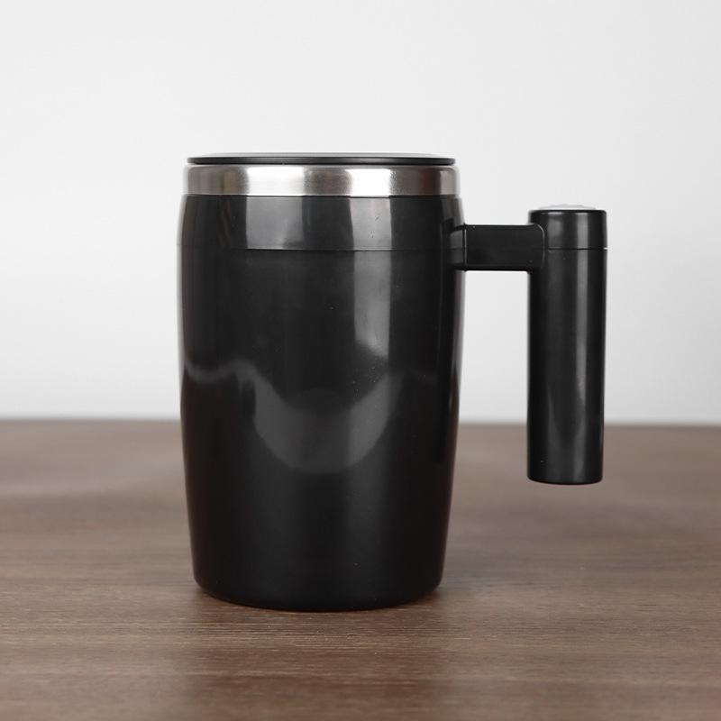 Rechargeable Luxury Stainless Steel Automatic Stirring Coffee Cup - Portable USB Essential for the Lazy