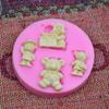 Clock Silicone Mold for Cake Decoration and Chocolate Fondant DIY