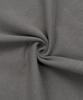 TOFFEE [S-Xxl] Slim Crop Henley Neck Half T-Shirt (Charcoal)