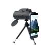 80X100 Zoom HD Lens BAK4 Prism Hiking Monocular Telescope + Phone Clip + Tripod