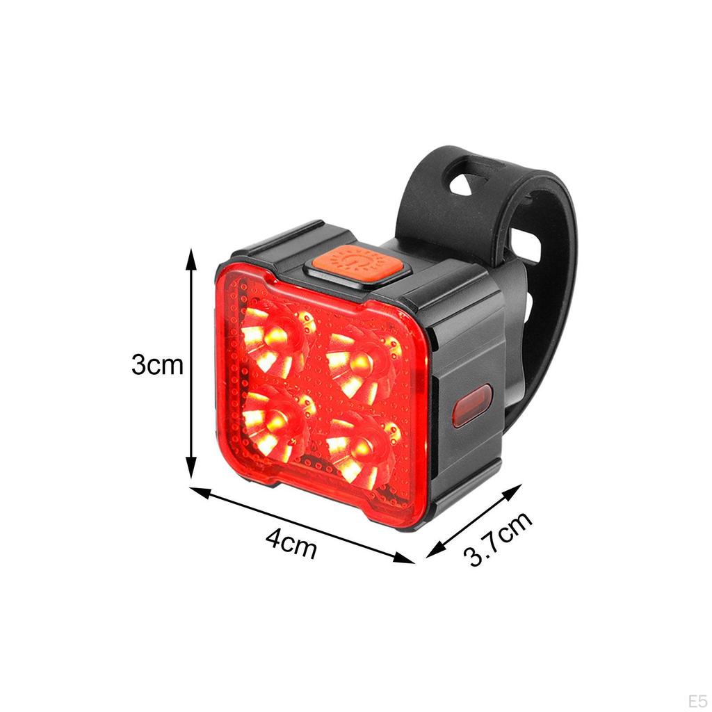 LED , Bike Front Rear Light Super Bright Flashlight Headlight for Cycling