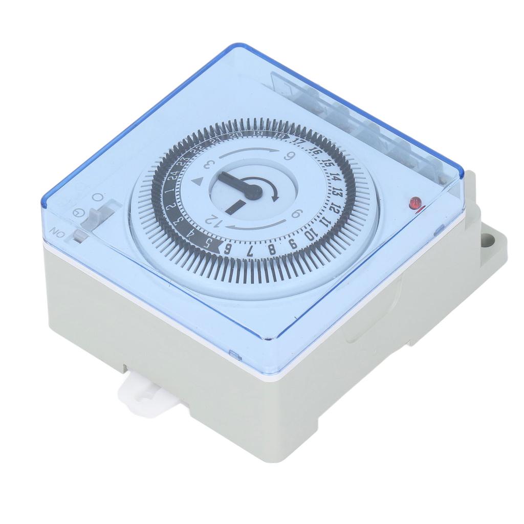 24 Hour Mechanical Time Switch Automatic Power Off Quick Connect Timer Switch for Lighting Control