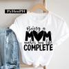 European Leopard Print Mom TShirt Korean Version ShortSleeved Base Shirt Fashion Creative Family Clothing for Women