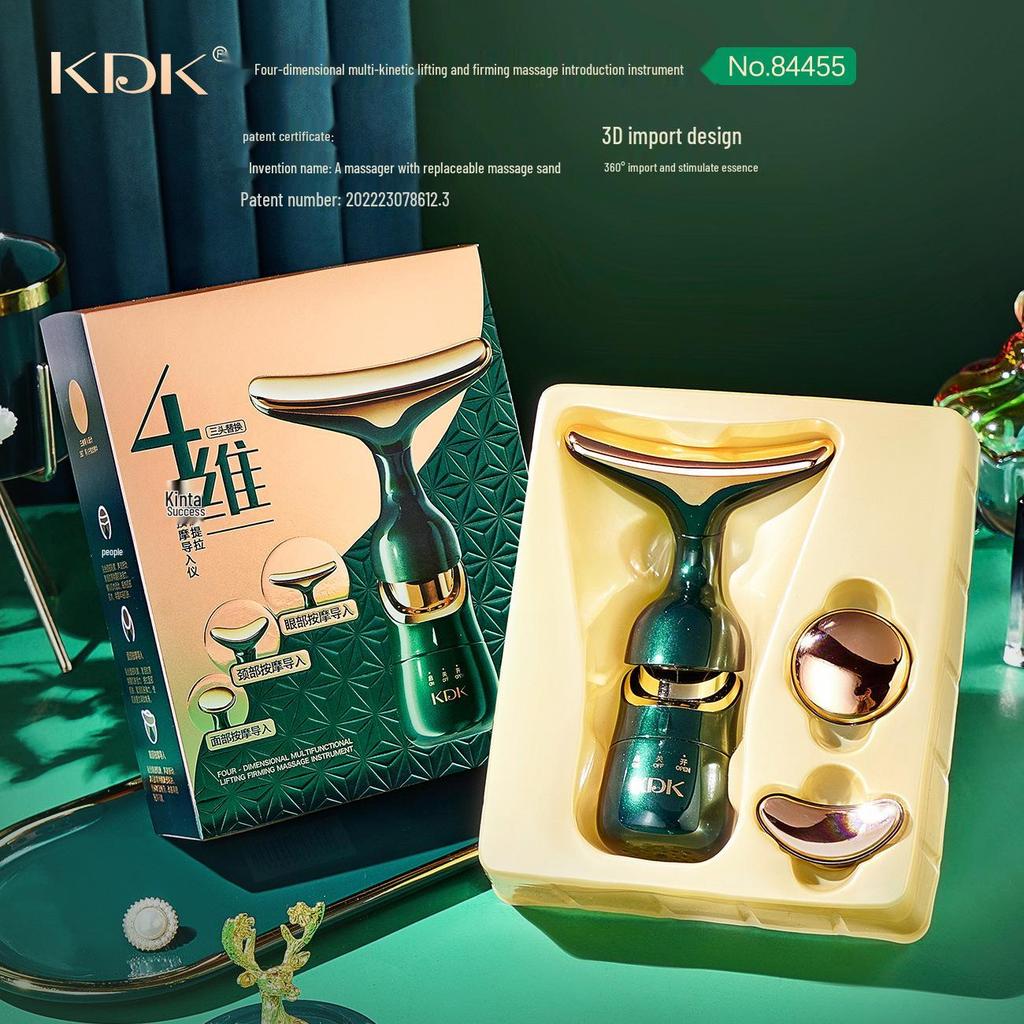 KDK 4D Massage & Beauty Instrument – 4-in-1 English Version