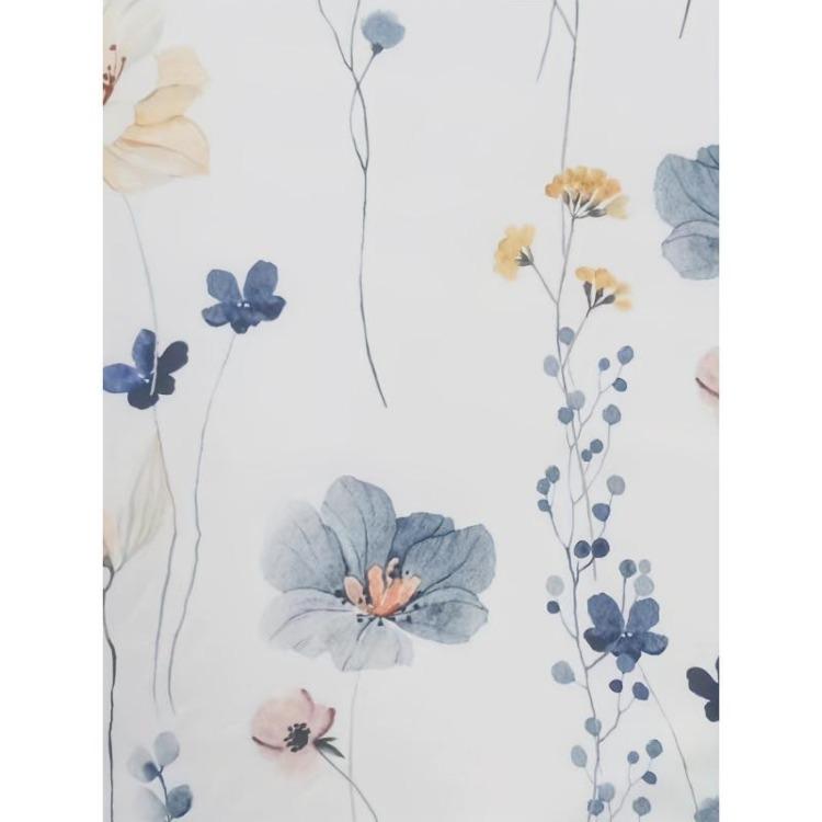 Primăvară Toamnă Haine Damă Imprimeu Floral Casual Mânecă Lungă Gât Rotund