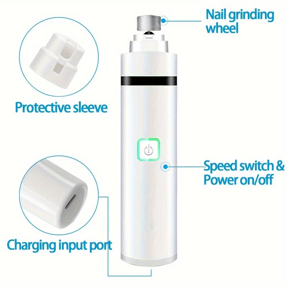 Pet Paws Grooming Grinding Tool, 2-Speed Adjustable Electric Pet Nail Grinder For Dogs And Cats, Gentle And Safe Nail Trimming Tool, USB Recharging