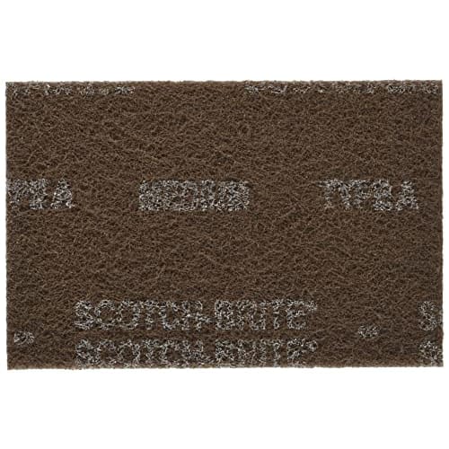

3M Scotch Bright Hand Pad 7440#180 эквивалент коричневый 10 шт.