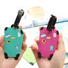 Silicone Luggage Tag Travel Trolley Case Identification Label Three-Dimensional Pattern BackpackSignatureInformation.-zmt