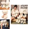 Adorable Soft Teddy Bear Plush Toy Creative Cute Stuffed Animal Doll For Girls Birthday Gift Wholesale
