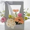 2Pcs Creative Hand-Folded Folded Flower Box Flower Gift Box Romantic Flower Arrangement Box Portable Bouquet Wrapping Box