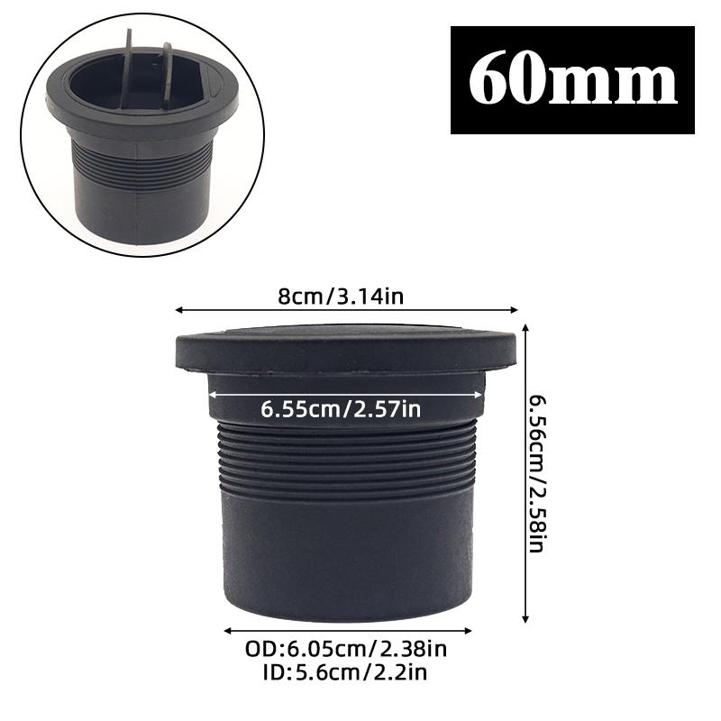 42/60/75/90mm Parking Diesel Heater Warm Air Vent Duct Pipe Outlet Rotatable Exhaust Joiner Connectorr For Car Truck VAN Camper
