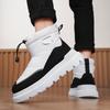 Men'S Winter Boots Warm Waterproof Non-Slip Plush Sneakers Shoes Winter Slippers Male Tenis Boots