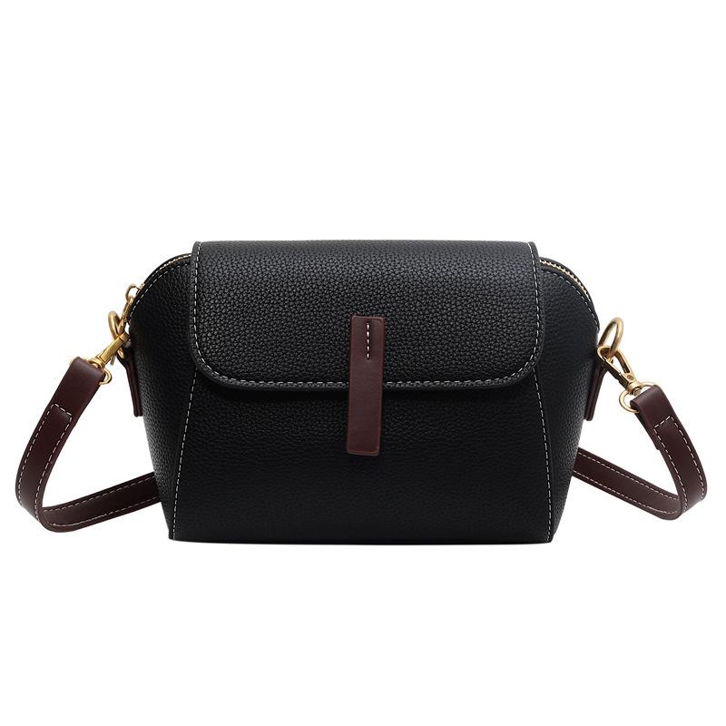 

Простая женская сумка, нишевая модная маленькая квадратная сумка, высококачественная универсальная сумка через плечо через плечо