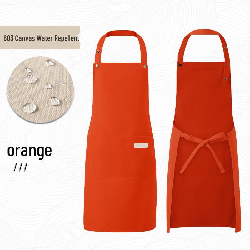

Apron with Logo Printing: 2026 Oil-Proof, Waterproof Kitchen Apron for Young Caterers