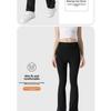 Shark Pants Flared Pants, High Waisted Elastic Casual Pants, Micro Flared Yoga Pants Women's Pants