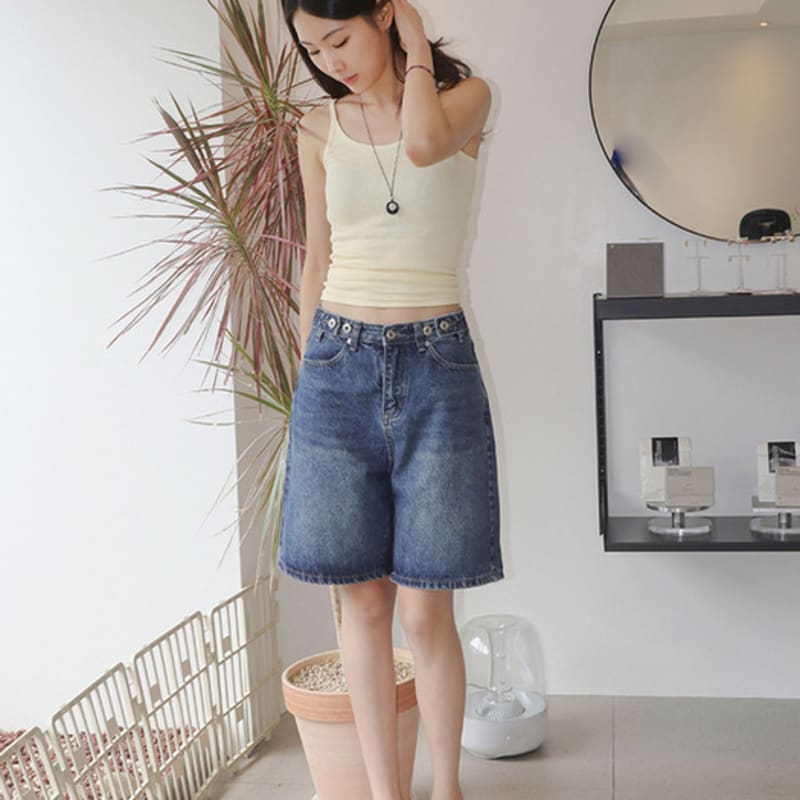 modernlike silver 925 on-ring one-touch earrings