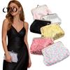 Lightweight Travel Coin Pouch Women Purse, with Metal Hinge And Kiss-lock Design, Portable Gold Lock Purse Mini Wallet, Sequined Glitter Vintage