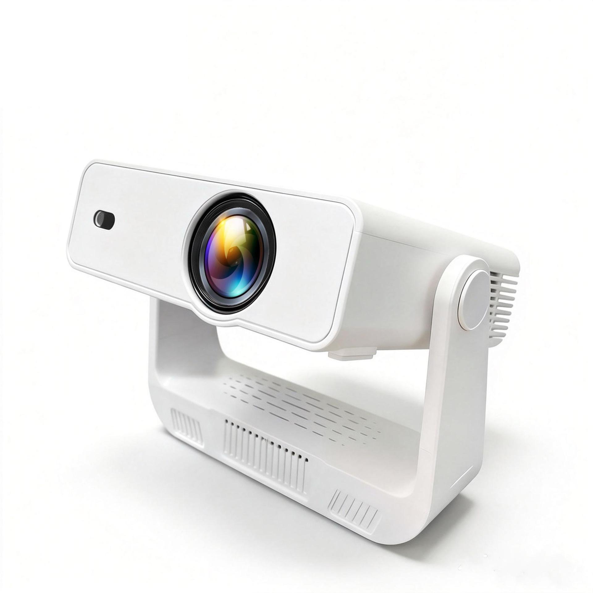 

Dual-Band WiFi Projector with Phone Mirroring Projector білий