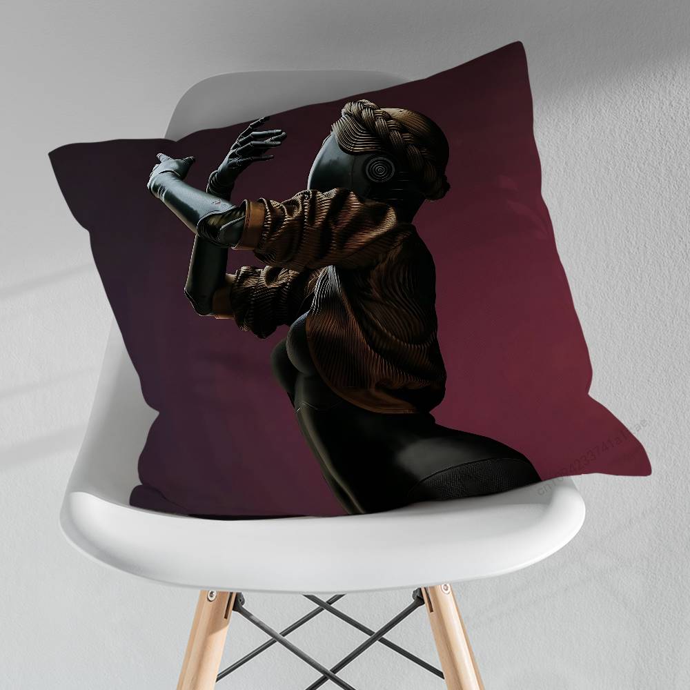 Spiel AAtomic HHeart Kissenbezug für Sofa Zimmer Büro Dekor Druck Merchandise AllMatch Kissenbezug