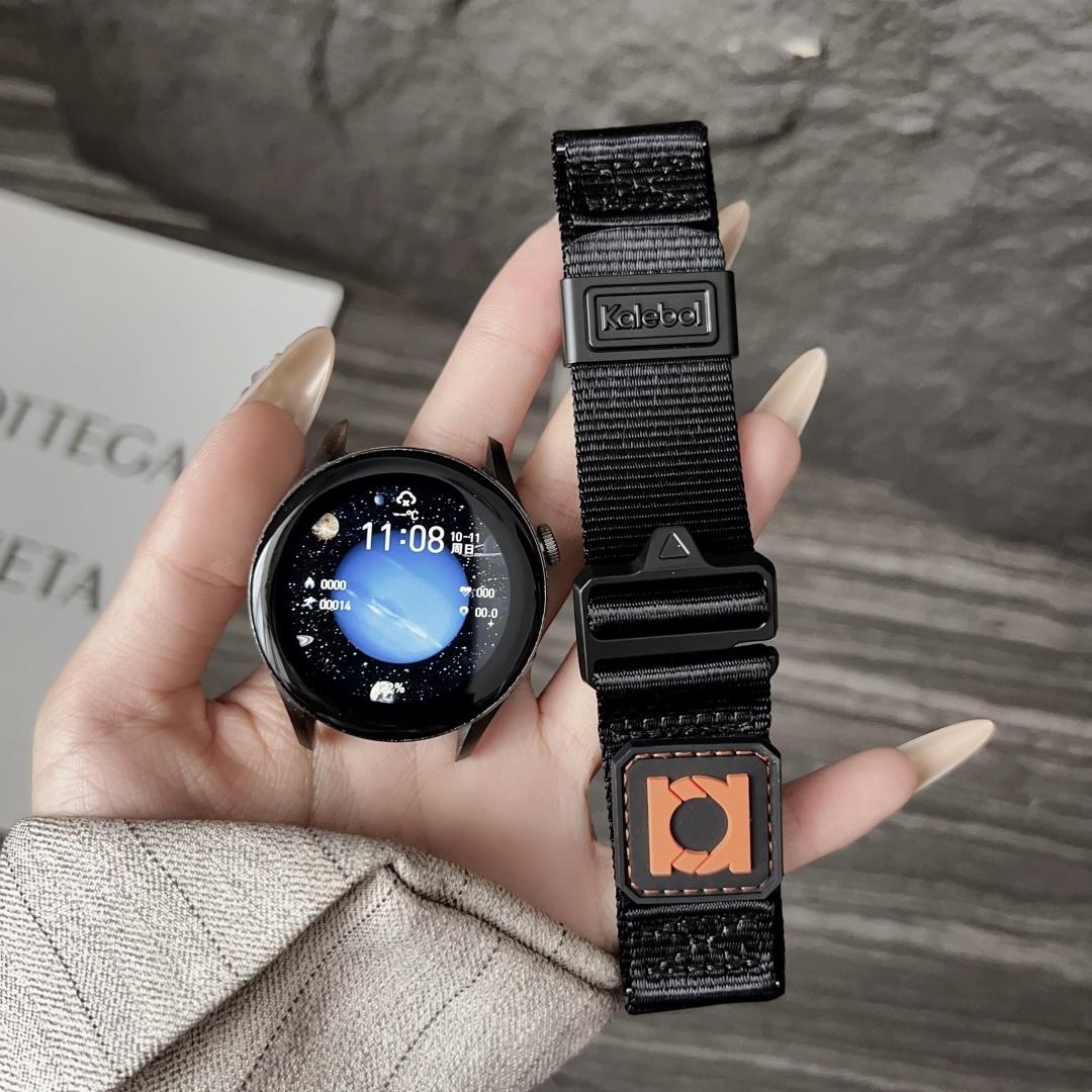 

20mm 22mm nylon Strap For Garmin Vivoactive 3 5 4 4s Band Watch Venu 3 2 2s 3s SQ Forerunner 255 255s Bracelet Wristband Correa For Universal 20mm чёрный