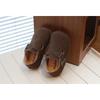 Kids Soft Sole Buckle Loafer Shoes Fall Toddlers Boys Girls Retro Style Slip-On Footwear