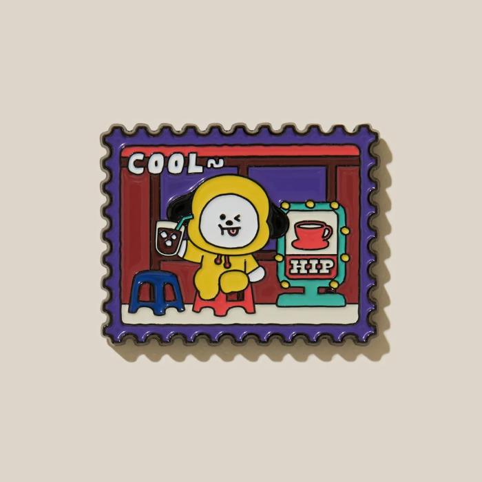 BT21 Metalowy magnes edycja Seul (8 opcji)